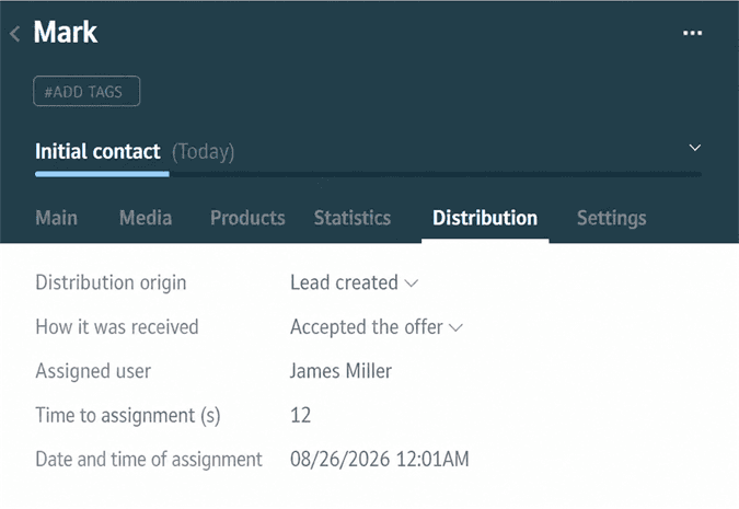 Assignment records